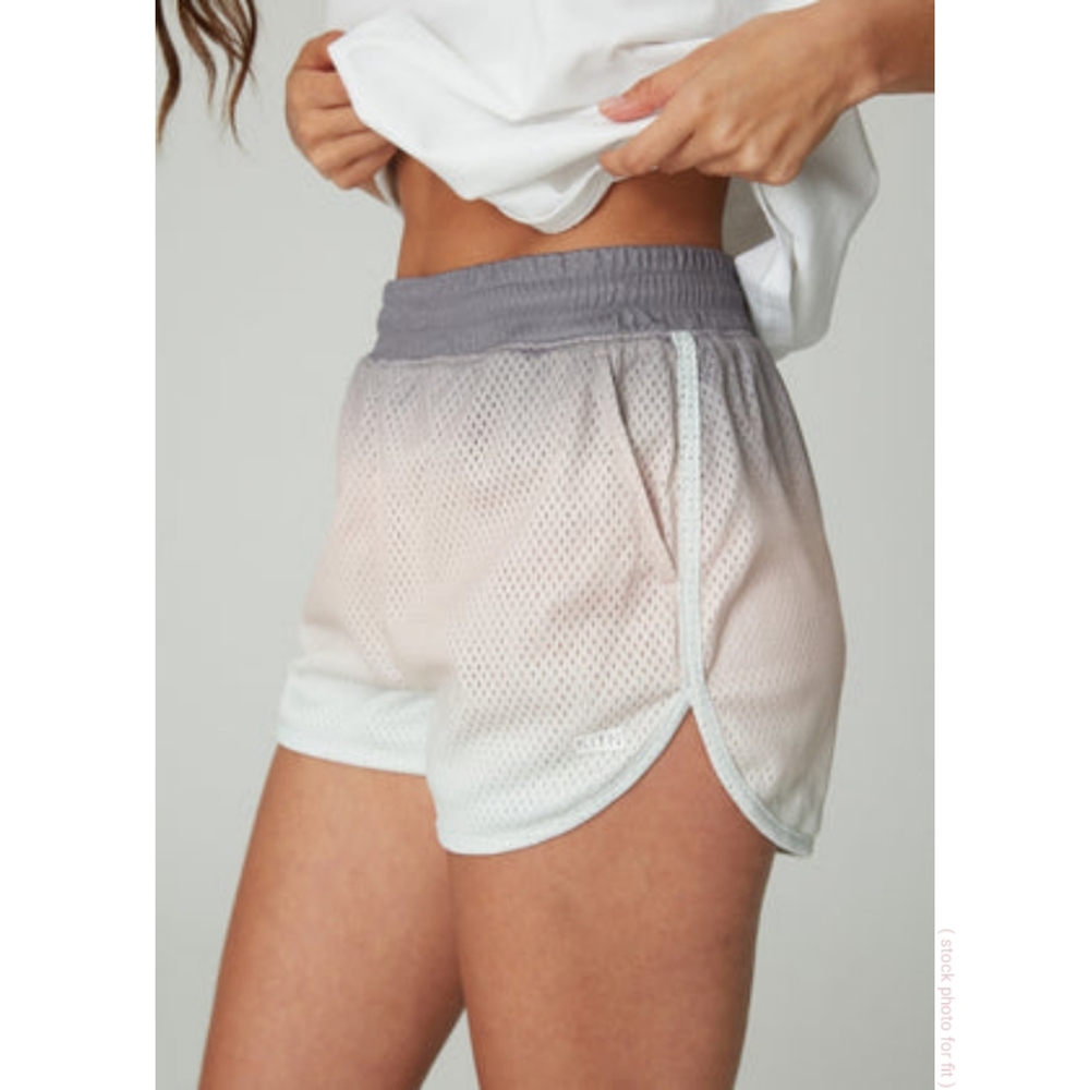Kith Jordyn mesh dolphin shorts in Degrade Midnight ombre